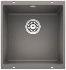 Blanco Rotan 400-U Silgranit PuraDur 2, Farbe alumetallic, 521333