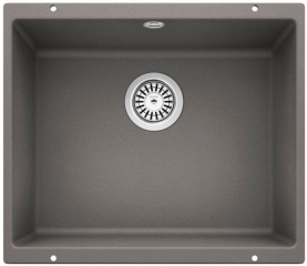 Blanco Rotan 500-U Silgranit PuraDur 2, Farbe alumetallic, 524248