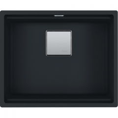 Franke Kubus 2 KNG 110-52 Fragranit+ Black Matt, 125.0627.319, Unterbausp�le 60cm, 12613