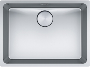 Franke Mythos MYX 110-55 Unterbaubausp�le Edelstahl, Integralablauf, 122.0625.058, 12689