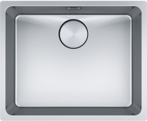 Franke Mythos MYX 110-50 Unterbaubausp�le Edelstahl, Integralablauf, 122.0622.698, 12269