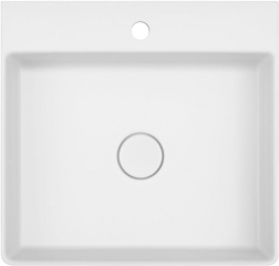 Systemceram KeraDomo SANARA 50 Aufsatzwaschbecken in Polar (matt), mit 5 Jahren Garantie