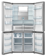 K�ppersbusch FKG 9650.0 E, Side-by-Side K�hl-und Gefrierger�t 91 cm, Edelstahl-Optik, EEK: E, mit 5 Jahren Garantie!