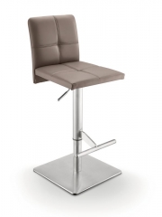 Naber Tablon Dawa K, Hocker, Gestell Edelstahl, Bezug taupe, 3038042