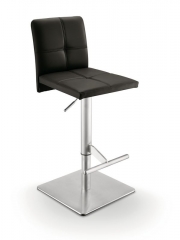 Naber Tablon Dawa K, Hocker, Gestell Edelstahl, Bezug dunkelgrau, 3038044