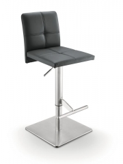 Naber Tablon Dawa K, Hocker, Gestell Edelstahl, Bezug hellgrau, 3038046