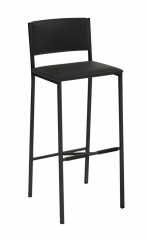 Naber Tablon Sienna 3K, Hocker, Gestell schwarz, Bezug schwarz, 3038071