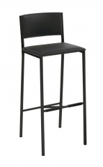 Naber Tablon Sienna 3K, Hocker, Gestell schwarz, Bezug dunkelgrau, 3038074