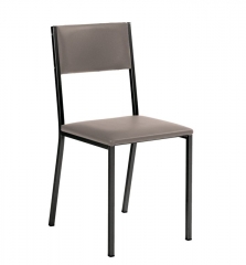 Naber Tablon Sienna 1K Stuhl, Gestell schwarz, Bezug taupe, 3038172