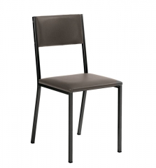 Naber Tablon Sienna 1K Stuhl, Gestell schwarz, Bezug schlamm, 3038175