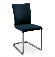 Naber Tablon Zest 1K Stuhl, Gestell Edelstahl, Bezug schwarz, 3035436