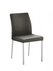 Naber Tablon Barile 1WS Stuhl, Gestell Edelstahl, Bezug hellgrau, 3037320