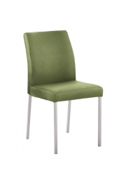 Naber Tablon Barile 1L Stuhl, Gestell Edelstahl, Bezug Echtleder gr�n, 3038375