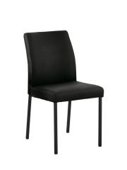 Naber Tablon Barile 1L Stuhl, Gestell schwarz, Bezug Echtleder schwarz, 3038380