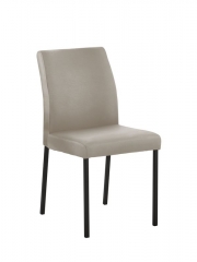 Naber Tablon Barile 1L Stuhl, Gestell schwarz, Bezug Echtleder mastic, 3038383