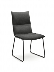Naber Tablon Mila S Stuhl, Gestell schwarz, Bezug dunkelgrau, 3038285