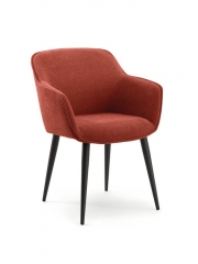 Naber Tablon Ella S Stuhl, Gestell schwarz, Bezug rot, 3038242