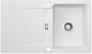 Naber LineUp 1F, Einbausp�le fl�chenb�ndig, weiss matt, 1091060