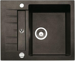 Naber Corto 615, Einbausp�le, granit lava, 1106087