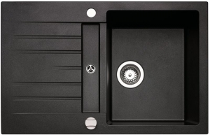 Naber Corto 780, Einbausp�le, granit lava, 1106047