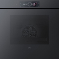 V-ZUG Combair V6000 60P, Backofen, Spiegelglas schwarz, Pyrolyse, 2107300007, mit 5 Jahren Garantie!