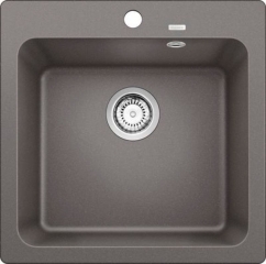 Blanco Naya 5 Silgranit PuraDur 2, Farbe alumetallic, 526581