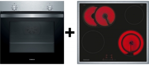 Constructa CX5BS607, Backofen-/Kochfeld-Set, CA323255 + CF3M00052, EEK: A, mit 5 Jahren Garantie!