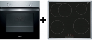 Constructa CX5BI607, Backofen-/Kochfeld-Set, CA424255 + CF3M00052, EEK: A, mit 5 Jahren Garantie!