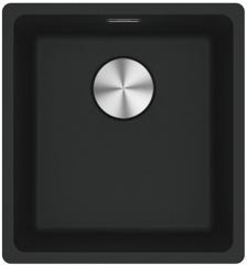 Franke Maris MRG 210/110-37 Fragranit+, fl�chenb�ndig Unterbau, Handbet�tigung, Black matt, 114.0658.192