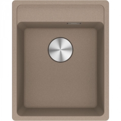 Franke Maris MRG 610-37 A Fragranit+, Einbausp�le Armaturenbank, Handbet�tigung, Cashmere, 114.0658.220