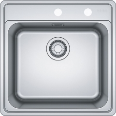 Franke Bell BCX 210-51 SlimTop, Flachrand, Edelstahl, Handbet�tigung, 127.0658.795