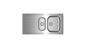 Teka STARBRIGHT 60 E-XP 1 1/2B 1D, Edelstahl-Einbausp�le 60 cm, 115150001