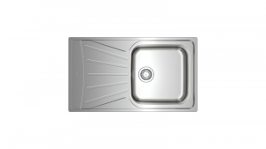 Teka STARBRIGHT 50 E-XP 1B 1D, Edelstahl-Einbausp�le 50 cm, 115120024