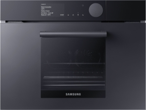 Samsung NQ50T9939BD/EG Kompaktbackofen mit Mikrowelle und Dampfgarer, Graphitgrau Matt, mit 5 Jahren Garantie!