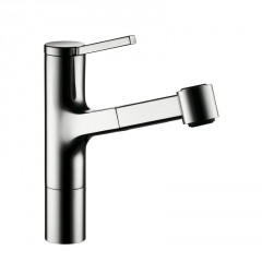 KWC Ava 3, Einhebelmischer chrom, Hochdruck Schlauchbrause, 5022154