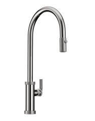 LINEA Urban, Einhebelmischer chrom, Hochdruck Schlauchbrause, 5011278