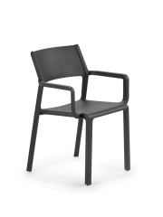 Naber Trill 1A Stuhl, Fiberglas-Polypropylen, anthrazit, 3038002