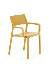 Naber Trill 1A Stuhl, Fiberglas-Polypropylen, senape gelb, 3038005