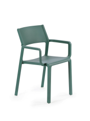 Naber Trill 1A Stuhl, Fiberglas-Polypropylen, ottanio blau, 3038006