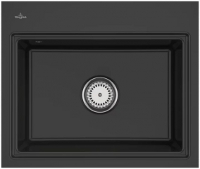 Villeroy & Boch Subway Style 60 S Flat, Farbe S5 Ebony, Premiumline