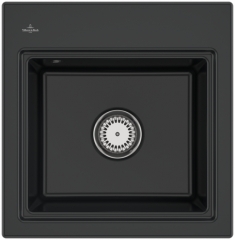 Villeroy & Boch Subway Style 50 S, Farbe S5 Ebony, Premiumline