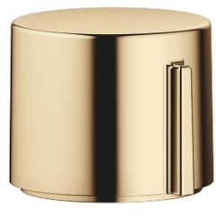 Dornbracht Exzenterbet�tigung mit Drehknopf, (ohne Rosette) Messing, 10712970-09