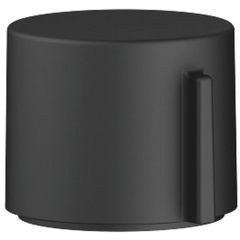 Dornbracht Exzenterbet�tigung mit Drehknopf, (ohne Rosette) Schwarz matt, 10712970-33