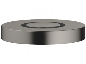 Dornbracht Air Switch Bedienknopf f�r M�llzerkleinerer, rund, Dark Platinum geb�rstet, 10713970-99