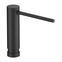 Dornbracht Einbau-Sp�lmittelspender, ohne Rosette, Schwarz matt, 82424970-33