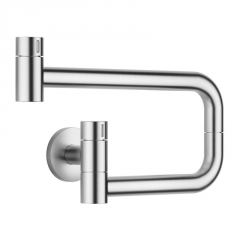 Dornbracht Tara Ultra POT FILLER Kaltwasserventil, Hochdruck, Chrom geb�rstet, 30805875-93
