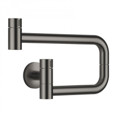 Dornbracht Tara Ultra POT FILLER Kaltwasserventil, Hochdruck, Dark Platinum geb�rstet, 30805875-99