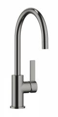 Dornbracht Tara Ultra Einhebelmischer, Bar Tap, Hochdruck, Dark Platinum geb�rstet, 33805875-99