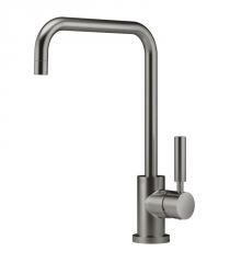 Dornbracht Meta.02 Einhebelmischer, Hochdruck, Dark Platinum geb�rstet, 33810625-99