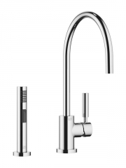 Dornbracht Tara Classic Einhebelmischer + Sp�lbrausegarnitur, Hochdruck, Chrom, 33826888-00+27721970-00